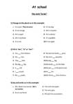 Тесты по английскому языку для 3 класса с ответами по глаголу to be