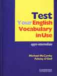 Test Your English Vocabulary In Use. Upper-Intermediate